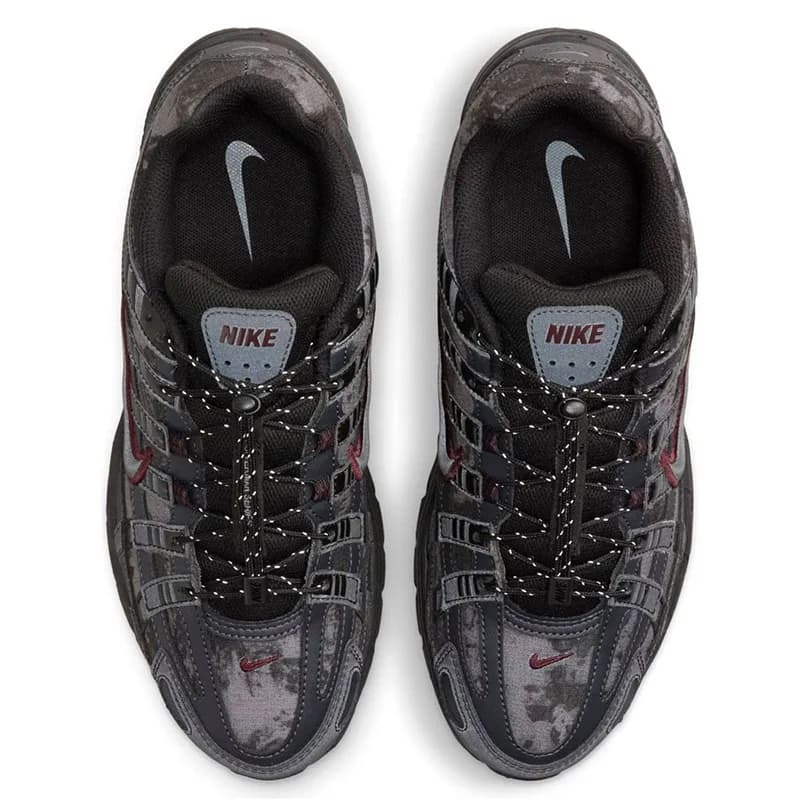Nike P-6000 BLACK BURGUNDY CRUSH, фото 4